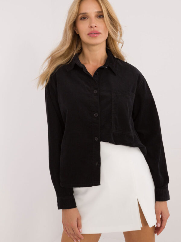 Koszula Damska Model D70046M11184A2 Black - Sublevel