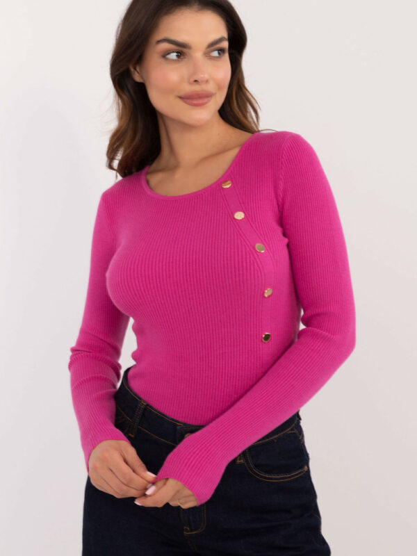 Sweter Damski Model AT-SW-2332-2.65 Fuksja - AT