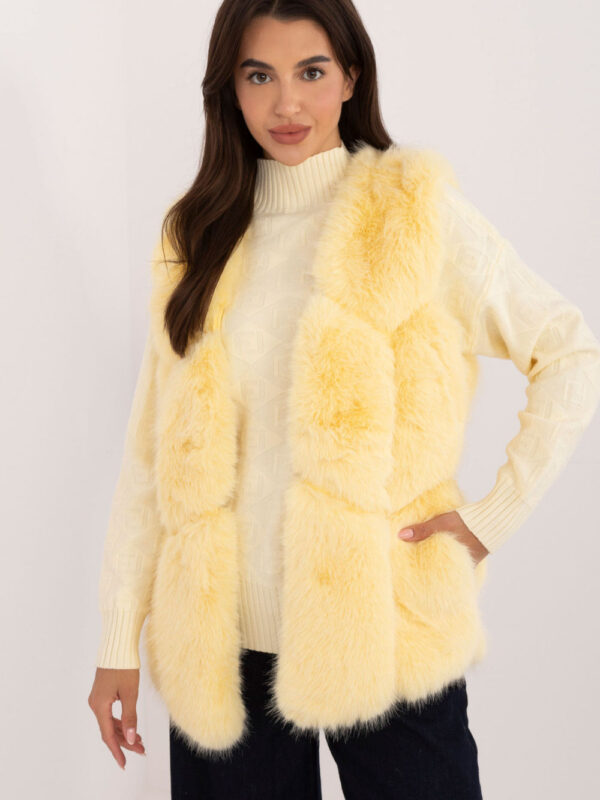 Kamizelka Model AT-KZ-2375.00P Light Yellow - AT