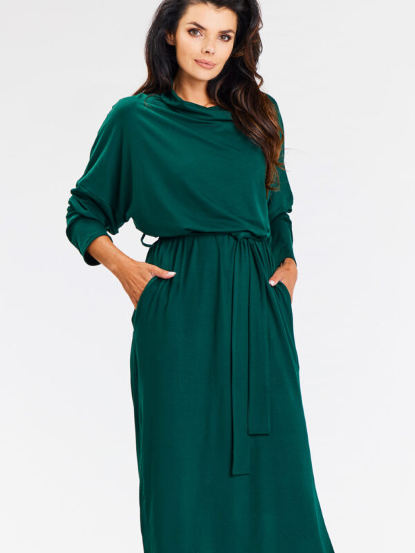 Sukienka Model A671 Bottle Green - awama