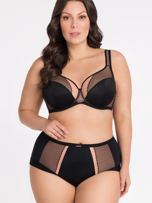Biustonosz Soft Model Luisse K441/1 Black - Gorsenia Lingerie