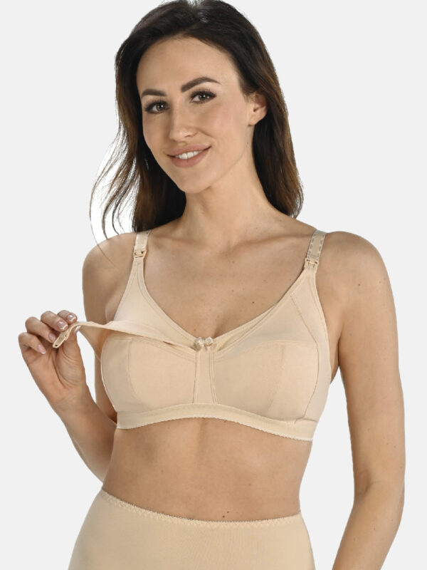Biustonosz do karmienia Model Perla 404 Beige - Teyli