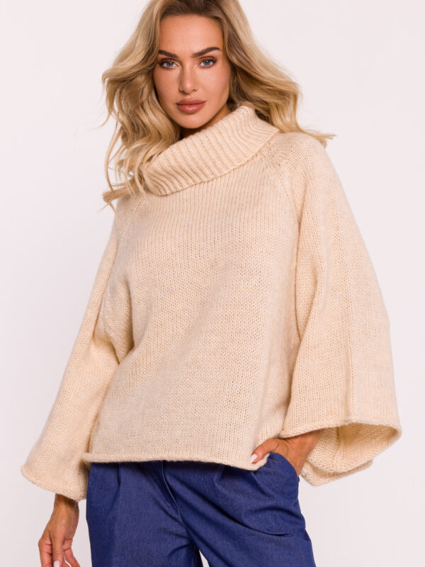 Golf Damski Model MOE822 Beige - Moe