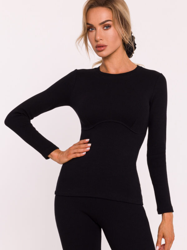 Bluzka Model MOE817 Black - Moe