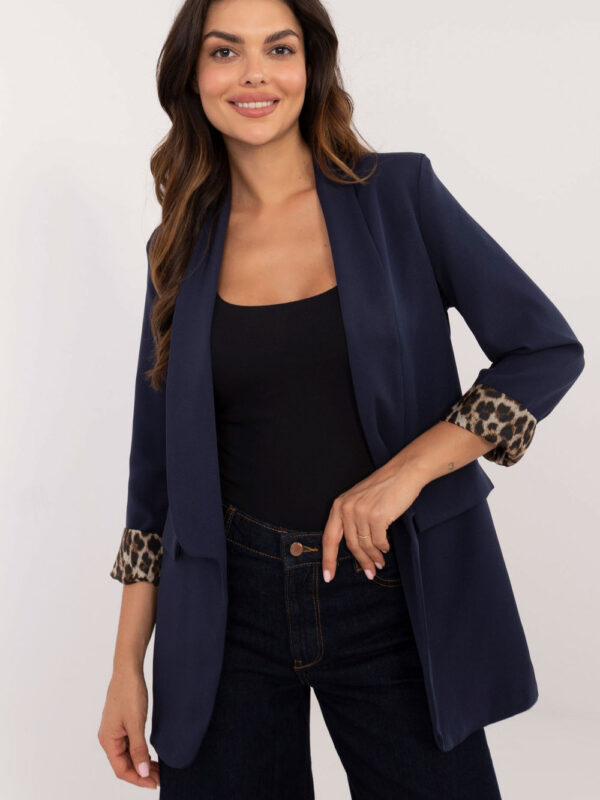 Marynarka Model DHJ-MA-18657-1.86 Navy - Italy Moda