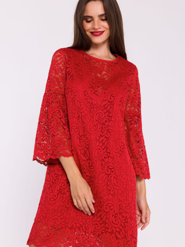Sukienka Model S380 Red - Stylove
