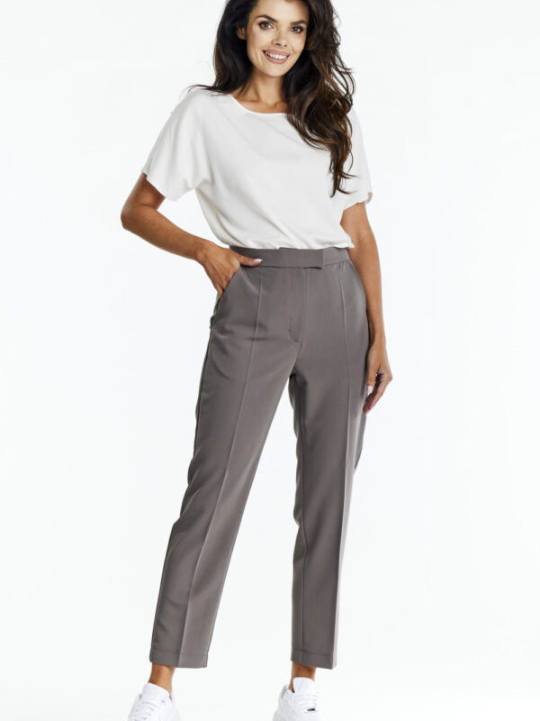 Spodnie Damskie Model A675 Taupe - awama