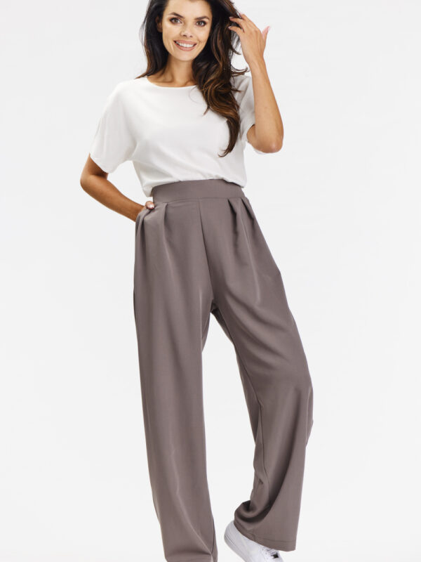 Spodnie Damskie Model A674 Taupe - awama
