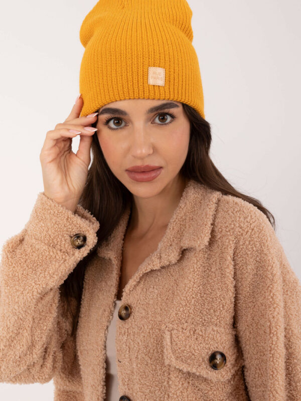 Czapka Model JK-CZ-50.25 Dark Yellow - Rue Paris