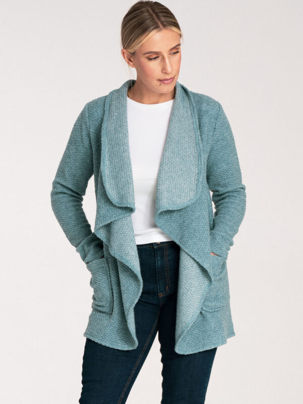 Sweter Kardigan Model M1043 Mint - Figl
