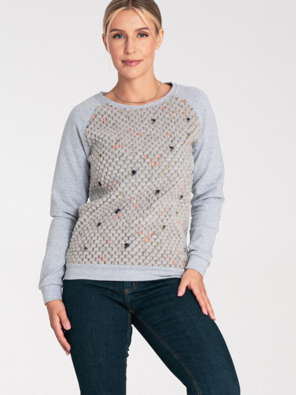Bluza Damska Model M1046 Grey - Figl