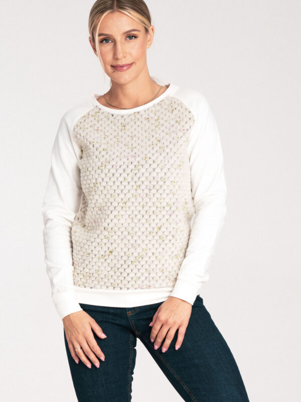 Bluza Damska Model M1046 Ecru - Figl