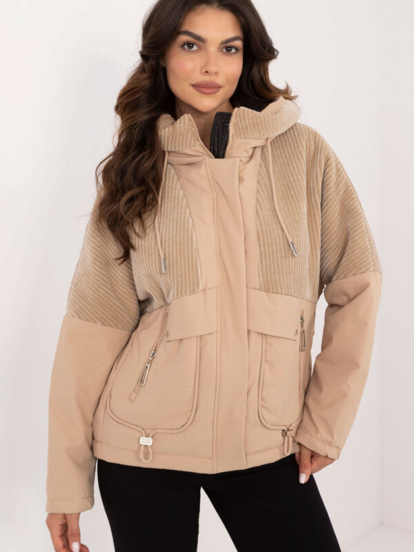 Kurtka Damska model MBM-KR-AJ218.42 Camel - MBM