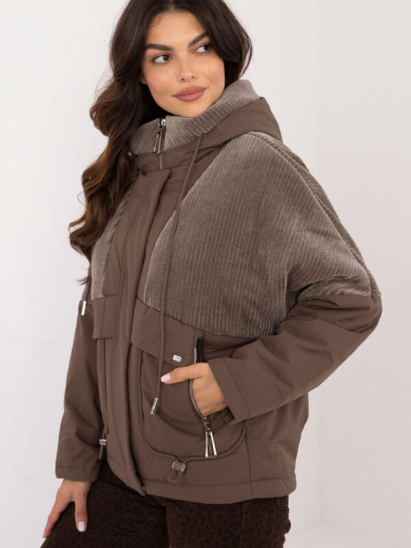Kurtka Damska ModelMBM-KR-AJ218.42 Brown - MBM