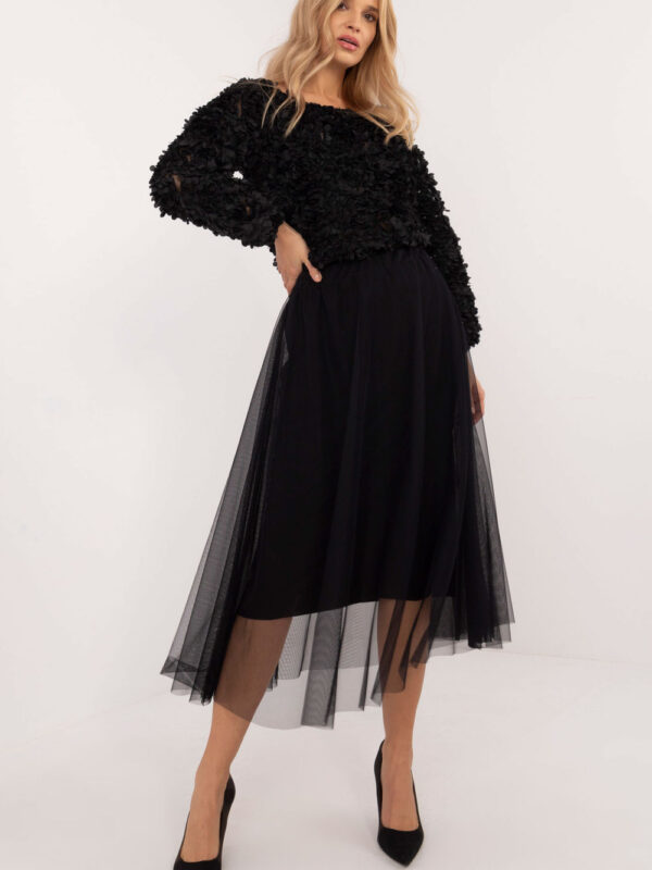 Spódnica Model DHJ-SD-19568.13X Black - Italy Moda