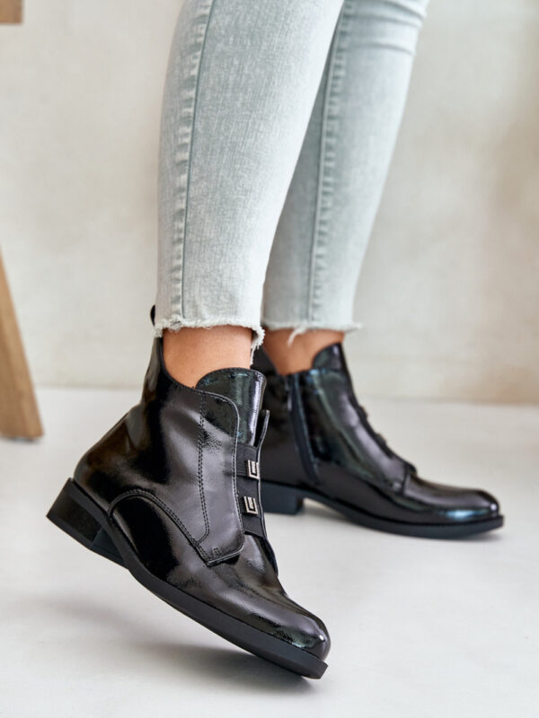Botki Model S.Barski HY42-717 Black - Step in style