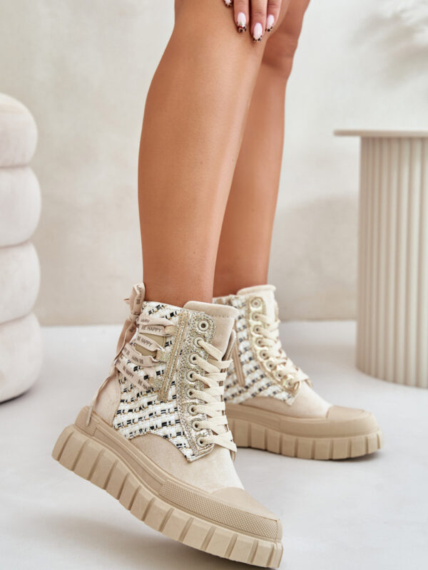 Trampki Model Kernia EV-335 Light Beige - Step in style