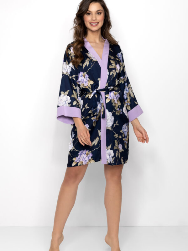 Szlafrok Model Always Win 224529 Navy - Momenti Per Me