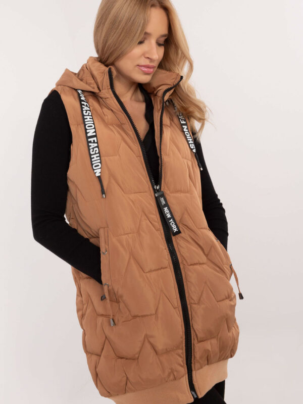 Kamizelka Model SK-KZ-HH-079.93P Light Brown - Factory Price