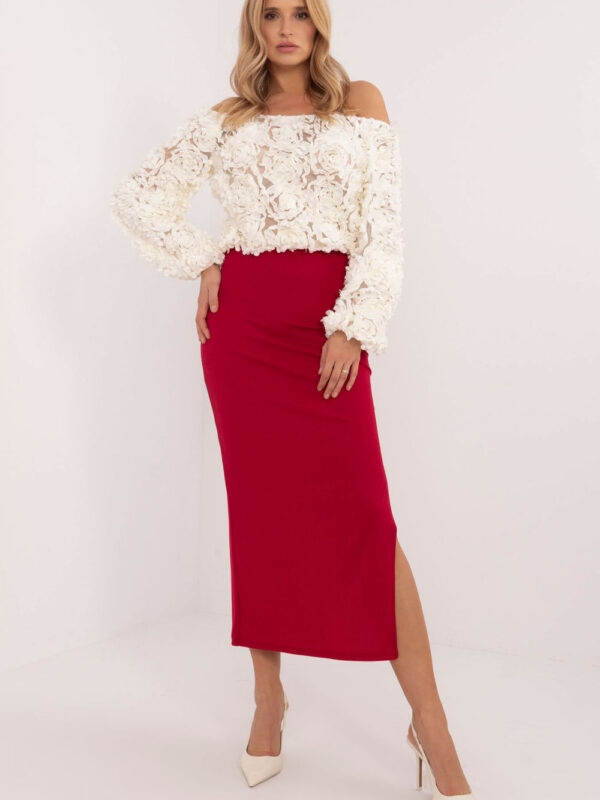 Spódnica Model MI-SD-20730.69 Red - Italy Moda