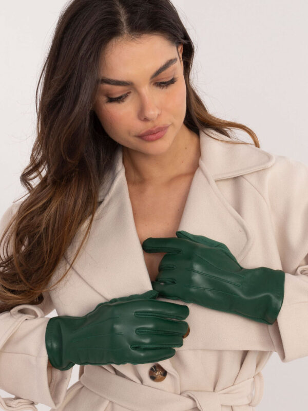 Rękawiczki Model AT-RK-239804.86 Dark Green - AT
