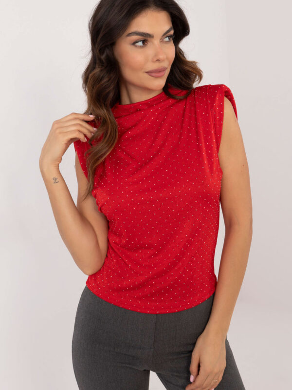 Bluzka Model DHJ-BZ-19978.95 Red - Italy Moda