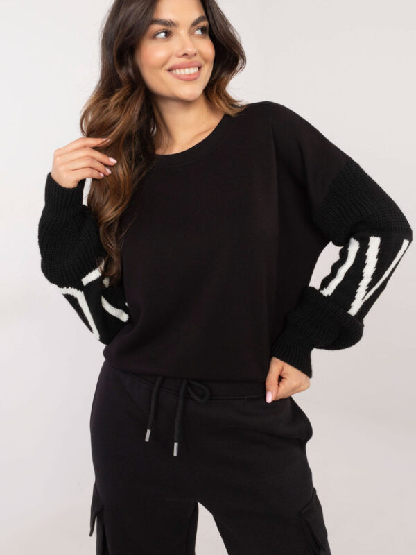 Bluza Damska Model MI-BL-M5975.26P Black - Italy Moda