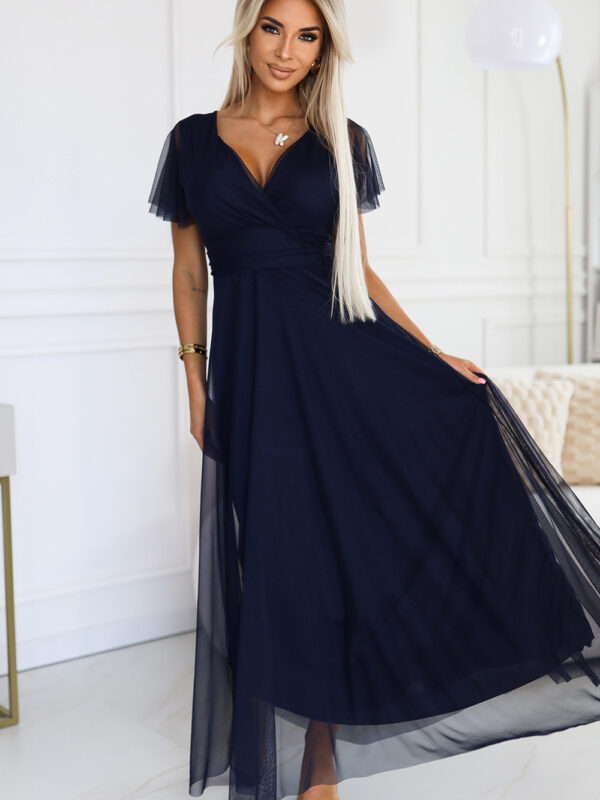 Sukienka Model Nastia 562-1 Navy - Numoco
