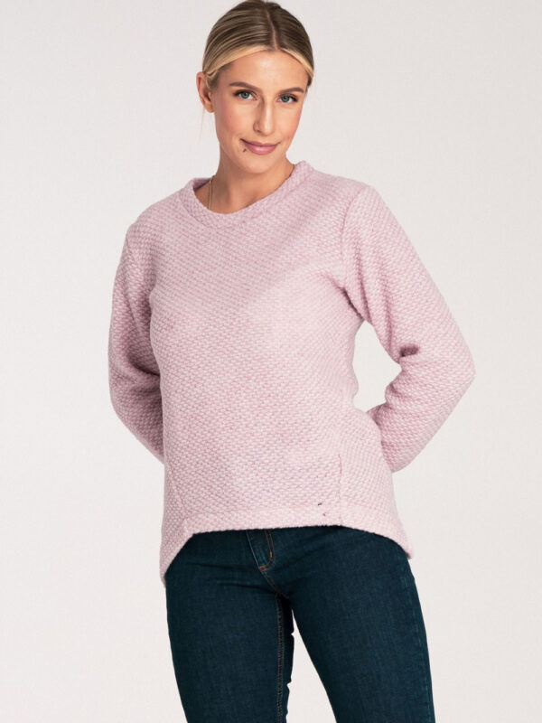 Sweter Damski Model M1044 Pink - Figl