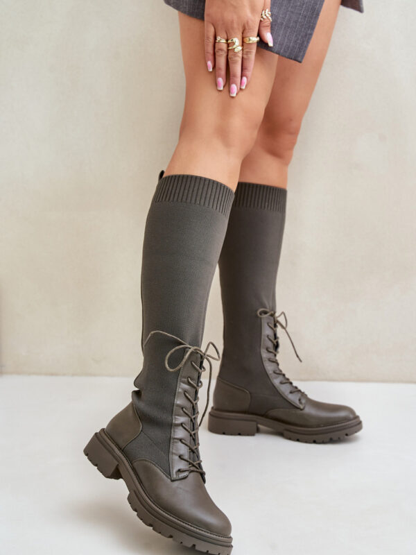 Kozaki Model Iranel 68129 Dark Green - Step in style