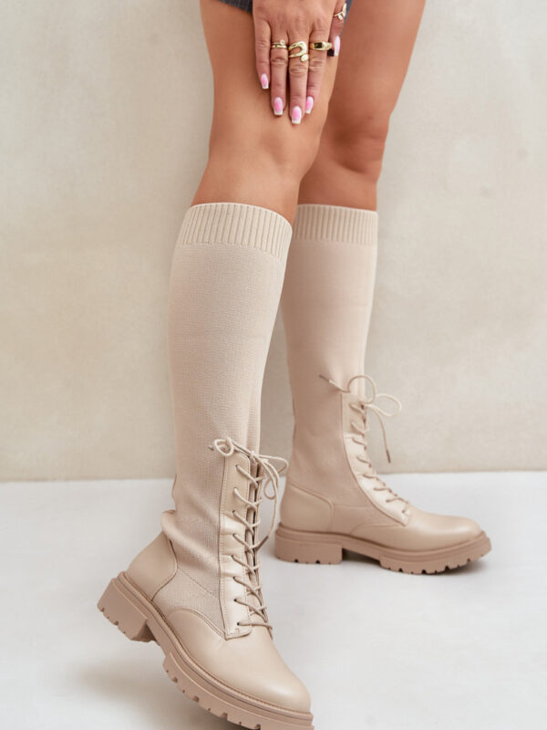 Kozaki Model Iranel 68129 Beige - Step in style