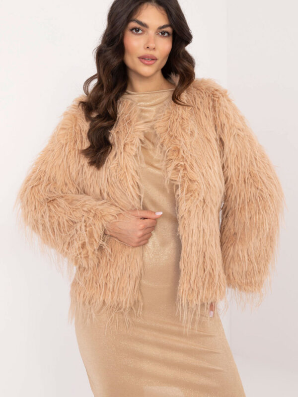 Kurtka Damska Model AT-KR-2359.96P Camel - AT