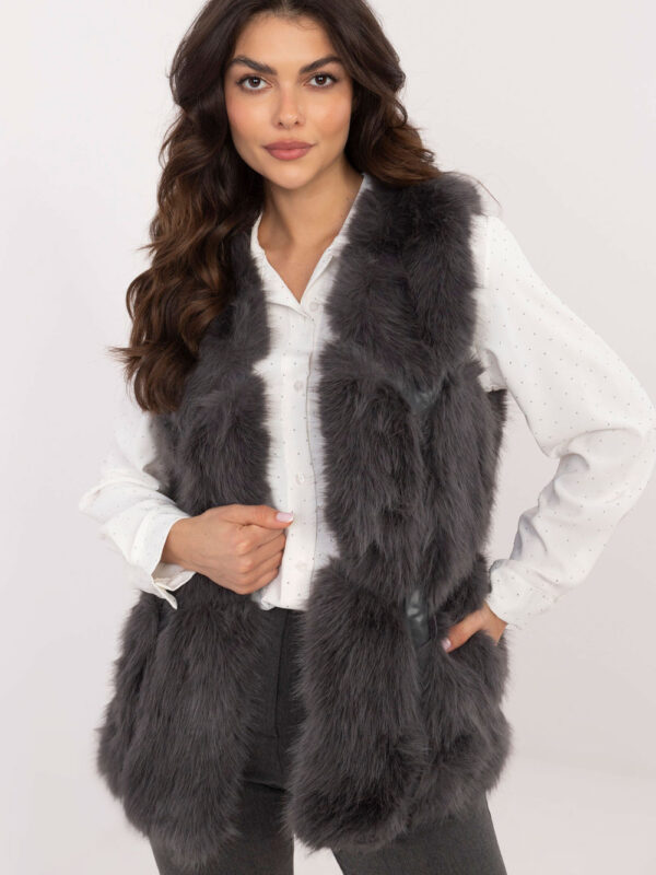 Kamizelka Model AT-KZ-2375.00P Dark Grey - AT