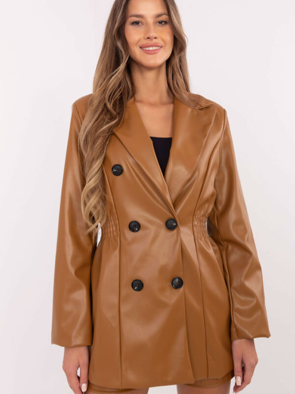 Marynarka Model DHJ-MA-A8683.37 Camel - Italy Moda