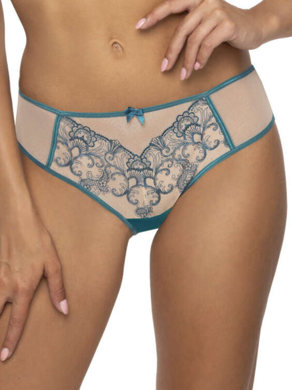 Stringi Model Maureen S-3808/4 Beige/Turkus - Mat