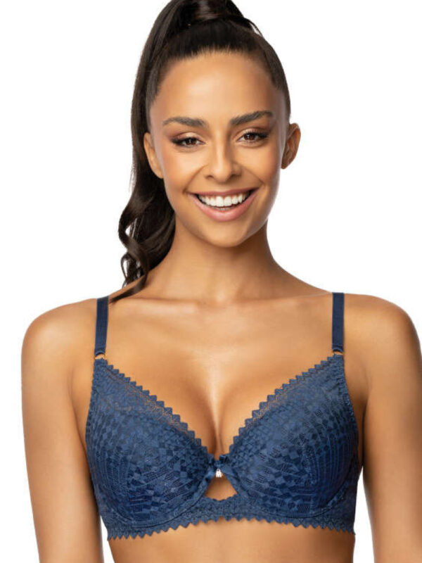 Biustonosz push up Biustonosz Push-up Model Maddie M-3633/11/1 Navy - Mat