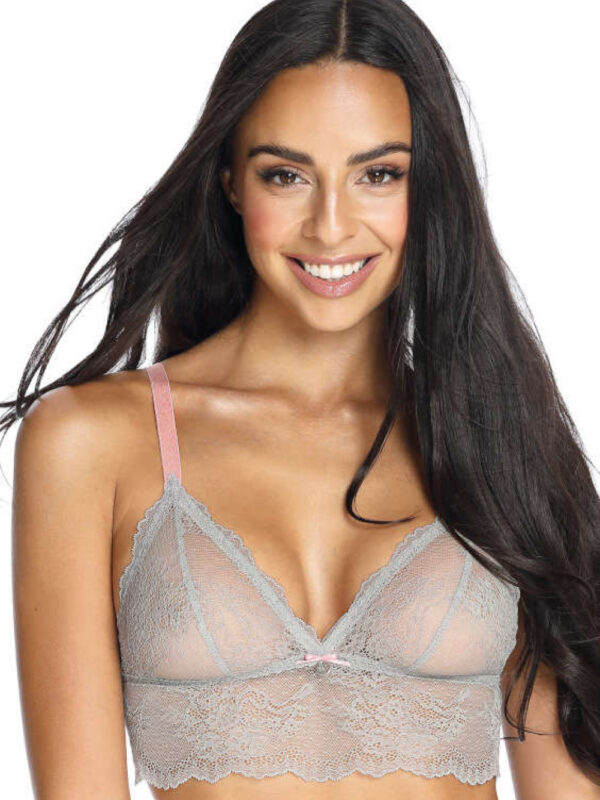Biustonosz Soft Model Pure M-3442/0 Grey - Mat