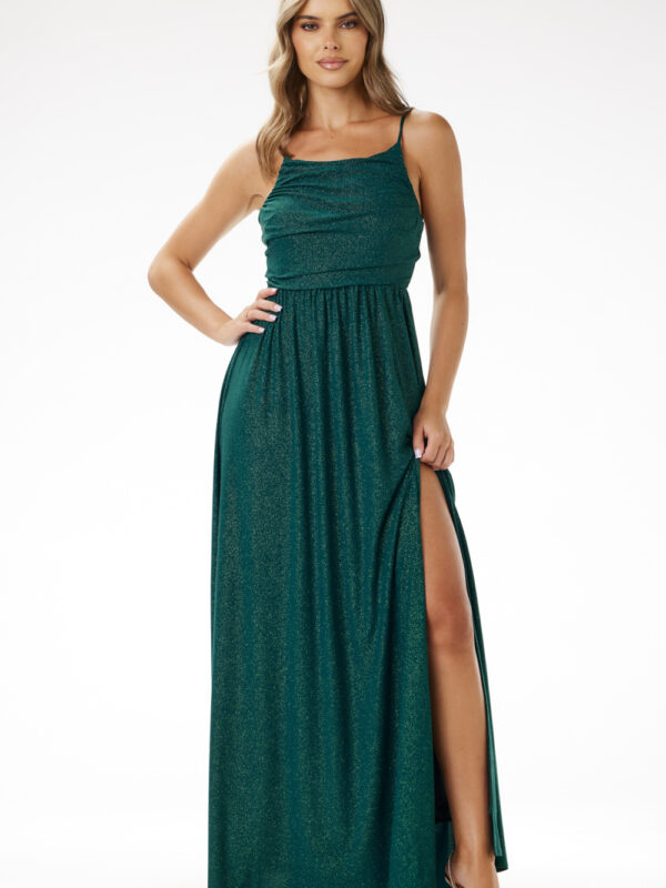 Sukienka Model A696 Bottle Green - awama