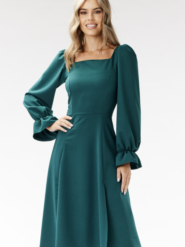 Sukienka Model A695 Bottle Green - awama