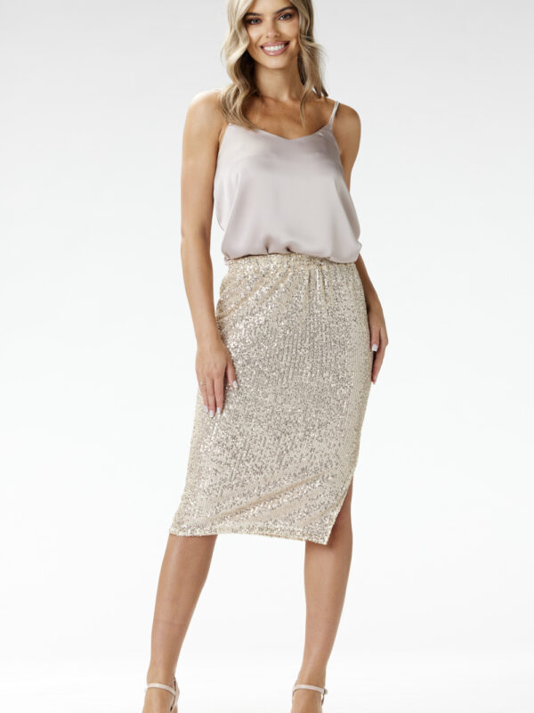 Spódnica Model A692 Beige - awama