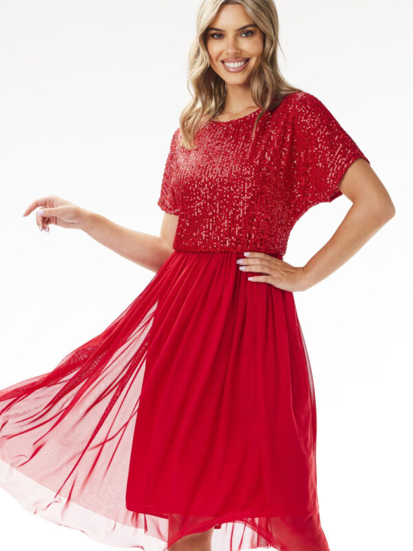 Sukienka Model A689 Red - awama
