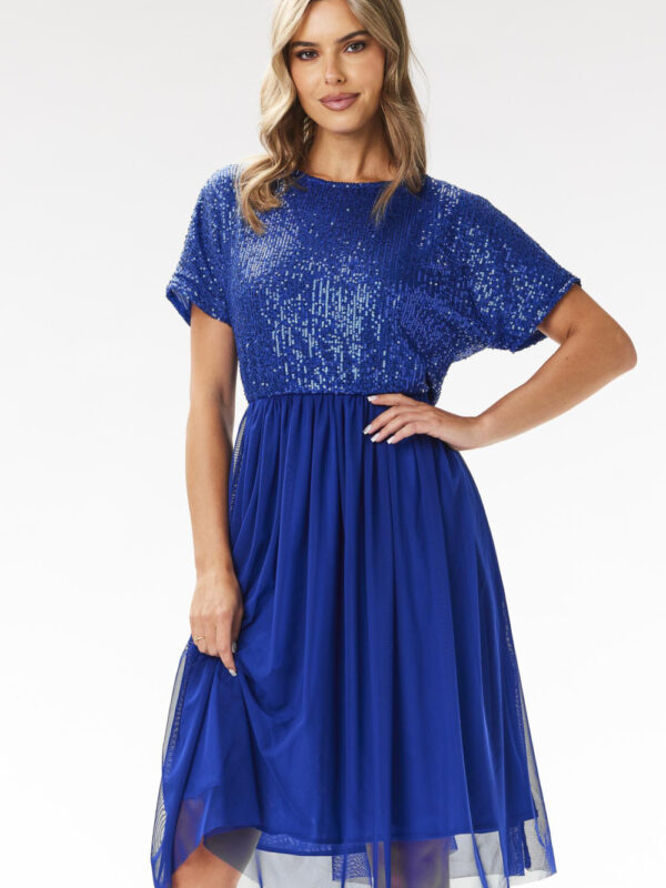 Sukienka Model A689 Blue - awama