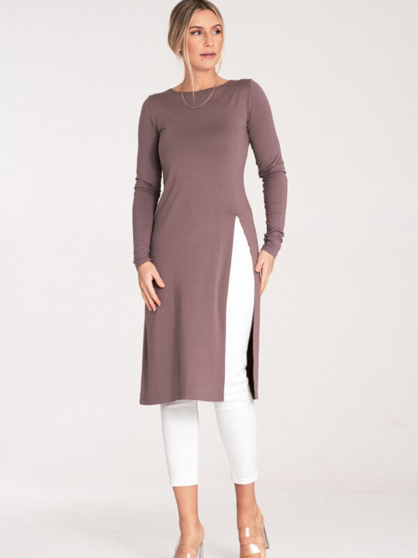 Tunika Model M1075 Brown - Figl