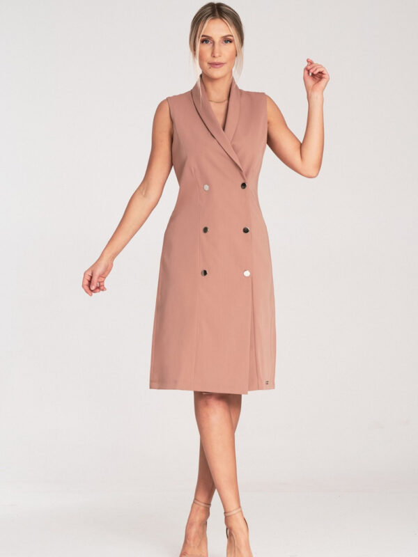 Sukienka Model M1067 Beige - Figl