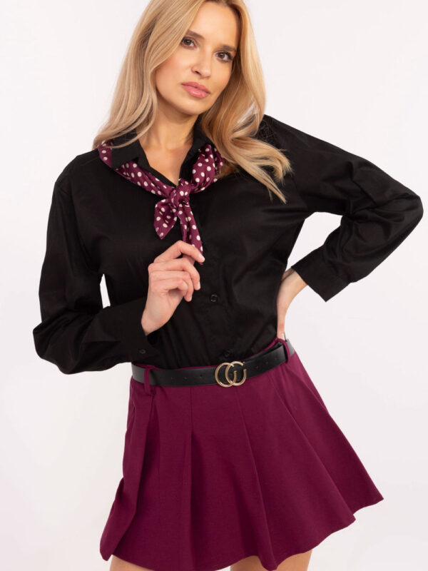 Koszula Damska Model DHJ-KS-20172.36P Black - Italy Moda