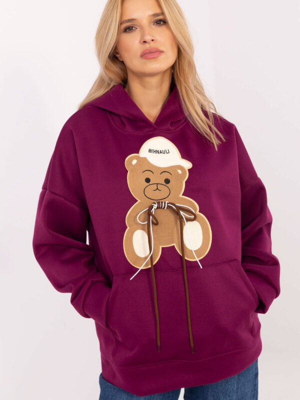 Bluza Damska Model DHJ-BL-A8695.65P Violet - Italy Moda