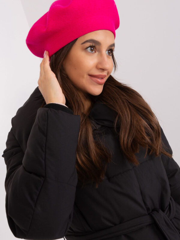Beret Model AT-CZ-231305.82P Dark Pink - AT