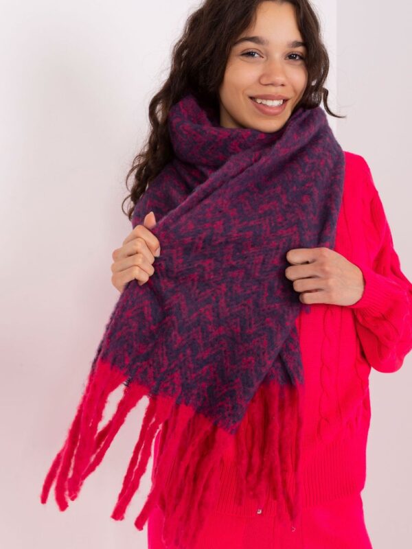Szalik Model AT-SZ-23125.75 Navy/Red - AT