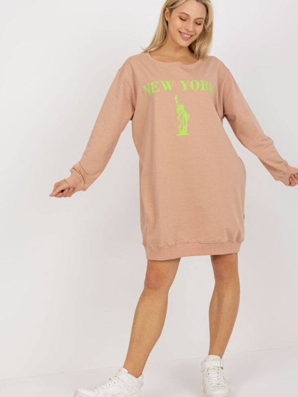 Bluza Damska Model VI-BL-3212.15X beige/Green - Factory Price