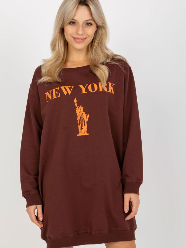 Bluza Damska Model VI-BL-3212.15X Brown/Orange - Factory Price